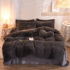 1152152573147.jpg Luxury Plush Fleece Bedding Set, Fluffy Duvet Cover & Pillowcases for Winter Warmth