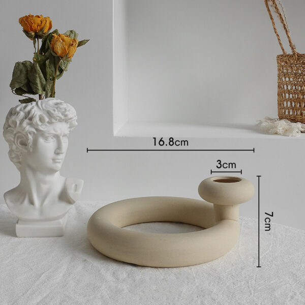1616650438910.jpg Simplicity Ceramic Vase - Decorative Dry Flower Vase for Home Display