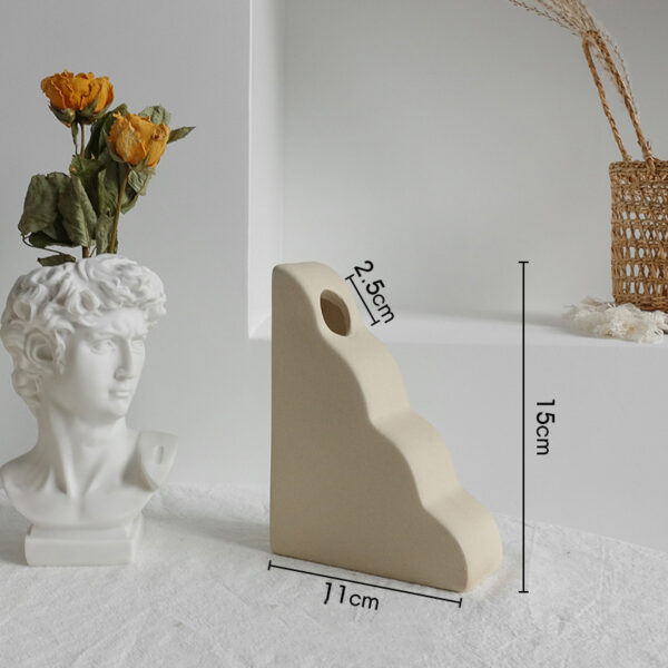 1616650438915.jpg Simplicity Ceramic Vase - Decorative Dry Flower Vase for Home Display