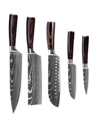 6 Piece Set 8 Piece Set 10 Piece Set Knife Chef's Knife Chef's Knife Kitchen Knife Cooking