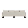 1862320482880327680.jpg Modern Linen Fabric Sofa with Armrest Pockets & Pillows - Minimalist 3-Seater Couch