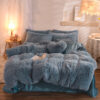 2546606295121.jpg Luxury Plush Fleece Bedding Set, Fluffy Duvet Cover & Pillowcases for Winter Warmth