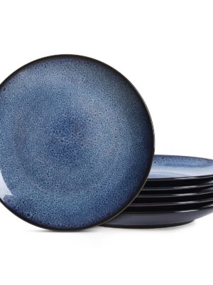 6-Piece Creative Western Steak Plate Set - Oven, Microwave & Dishwasher Safe