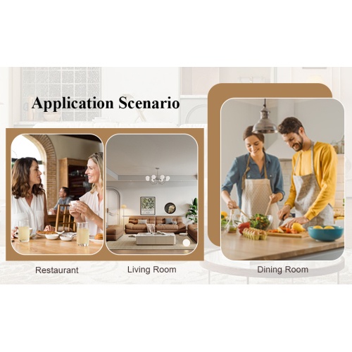 67"x36" Wood-Textured Dining Table Set with 4 Brown Suede Chairs