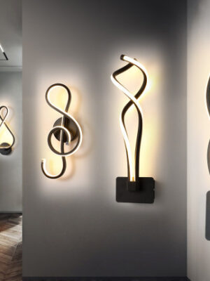 Nordic LED Wall Lamp for Minimalist Bedroom or Bedside