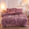 447867446243.jpg Luxury Plush Fleece Bedding Set, Fluffy Duvet Cover & Pillowcases for Winter Warmth