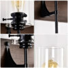 53afa743-05ce-4d03-9fc7-8b21f4cd3f5d.jpg DOMETOUR 3-Light Black & Wood Vanity Light – Modern Glass Shade Bathroom Fixture