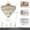 5612eaaa-b6de-4978-b9cd-5011c72ef310.jpg Golden 5-Layer Crystal Chandelier – Luxury Semi-Recessed Ceiling Light