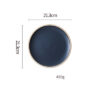 651ddb5a-25a5-4b2d-ae37-20f585ae14af.jpg Pure Color Matte Ceramic Plate