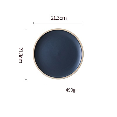651ddb5a-25a5-4b2d-ae37-20f585ae14af.jpg Pure Color Matte Ceramic Plate