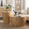 7ae361ad-530e-4182-bb23-3335a440cdb0.jpg Vintage Style Bucket Shaped Coffee Table Set For Office, Dining Room And Living Room