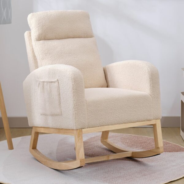 879f515a-3393-43f9-95bf-82f78be19b3a.jpg JA505 Beige Velvet Rocking Chair with Side Organizer