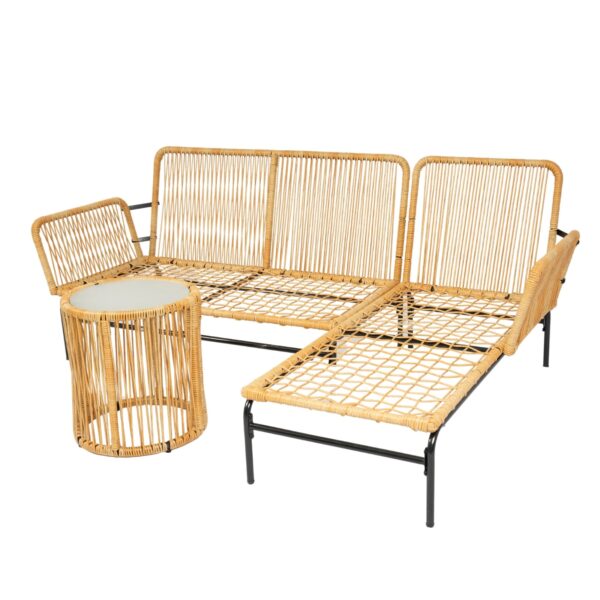8e9986a5-cdc4-4d97-b4e8-318e2745a6a6.jpg 3-Pc Outdoor Patio Wicker Furniture Set Table Chairs With 3.15 Thick Cushion