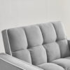 903bfe99-60c6-4fe3-b81c-336ad453ed11.jpg 3-in-1 Fold-Out Sofa Bed Chair, Adjustable Backrest, Grey