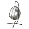 Indoor & Outdoor Hanging Swing Chair with Stand  - Basket Style