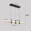 a4c3e97e-f0cb-4c2c-afd3-fb4664229a0c.jpg Javeriah 4 - Light Black Gold Dimmable LED Pendant Light No Bulb