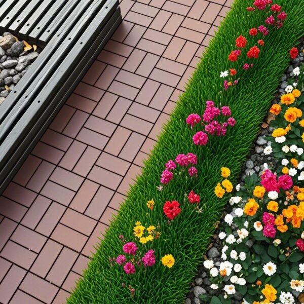 Waterproof, Wear-resistant, DIY Assembly, Garden, Courtyard, Balcony,plastic Flooring