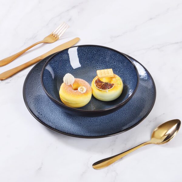 6-Piece Creative Western Steak Plate Set - Oven, Microwave & Dishwasher Safe