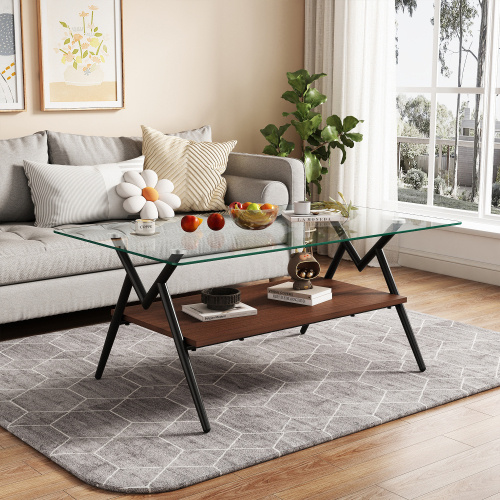 Modern Rectangular Coffee Table