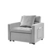 d61553e3-2955-4dcd-b81d-7b33488e1b01.jpg 3-in-1 Fold-Out Sofa Bed Chair, Adjustable Backrest, Grey