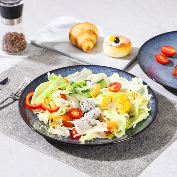 6-Piece Creative Western Steak Plate Set - Oven, Microwave & Dishwasher Safe