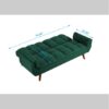 Fabric Sofa - Comfortable Home Seating for Living Room or Bedroom