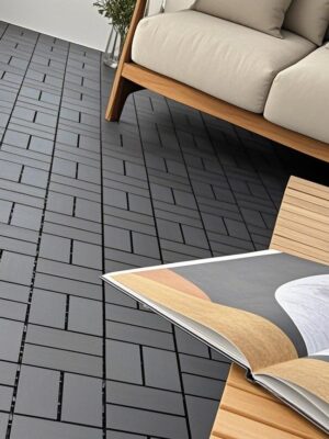 Waterproof, Wear-resistant, DIY Assembly, Garden, Courtyard, Balcony,plastic Flooring