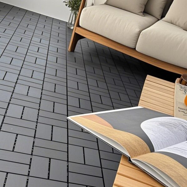 Waterproof, Wear-resistant, DIY Assembly, Garden, Courtyard, Balcony,plastic Flooring