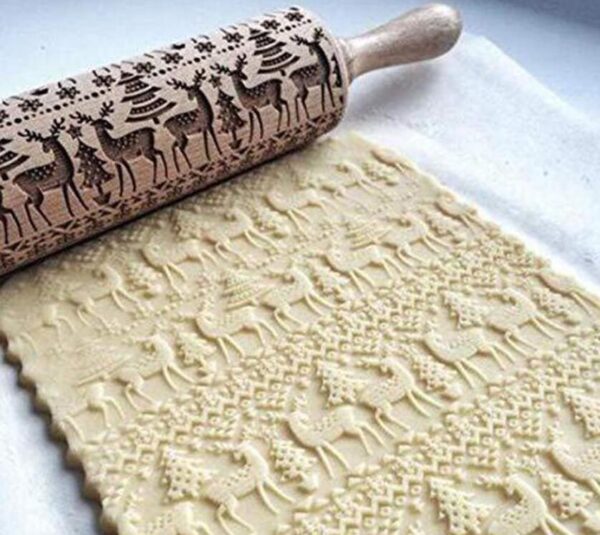 1351133870831.jpg Rolling Pin Christmas Embossing