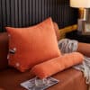 Ergonomic Waist & Backrest Cushion – Perfect for Bed or Sofa