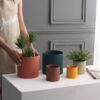 1623914996778.jpg Nordic Industrial Ceramic Flowerpot – Colorful Cylindrical Planter with Drainage Tray