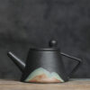 Japanese Ceramic Teapot – Single Pot Set with Underglaze Colors