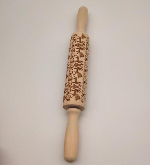3117470886657.jpg Rolling Pin Christmas Embossing