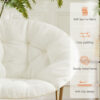 Comfortable Disc Chairs Faux Fur Furniture  For Bedroom & Living Room