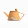 Japanese Ceramic Teapot – Single Pot Set with Underglaze Colors