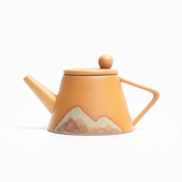 Japanese Ceramic Teapot – Single Pot Set with Underglaze Colors