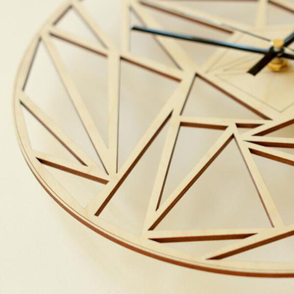 21297306885473.jpg Geometric pattern wall clock