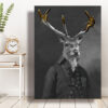 003ade1b-e021-413d-b62a-cdb259174834.jpg Black Wildlife Canvas Poster – Modern Living Room Wall Decor