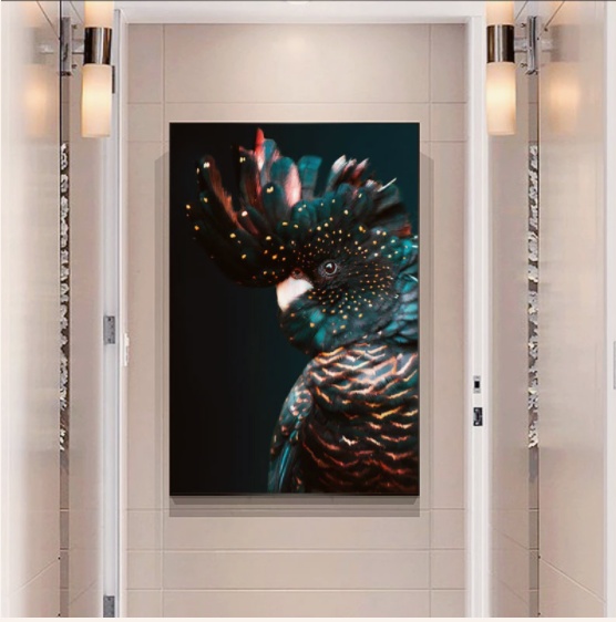 Animal Print Wall Art – Modern Living Room Canvas Decor