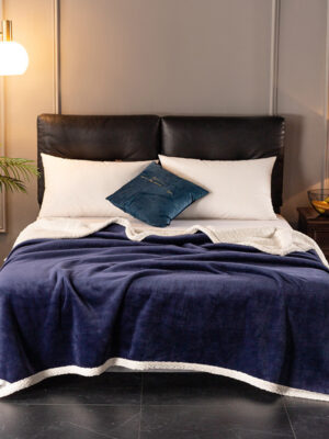 Double Fleece Blanket – Thick Warm Soft Winter Throw