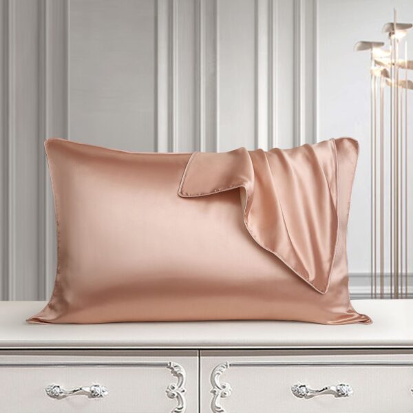 Pure Silk Pillowcase – Natural Real Silk Luxury Pillow Cover