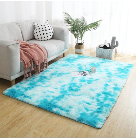 Soft Fluffy Washable Non-Slip Carpet – Modern Home Decor Rug