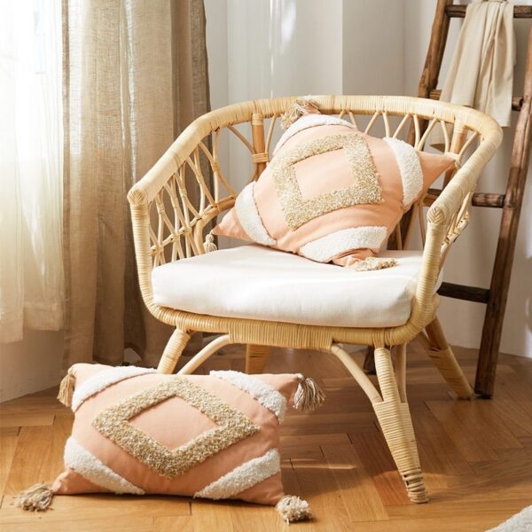 Cotton Canvas Pillow Cover – Decorative Cushion Case