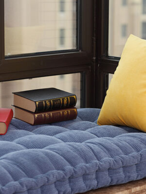 Thick Tatami Balcony Cushion – Japanese Floor Seating Pad