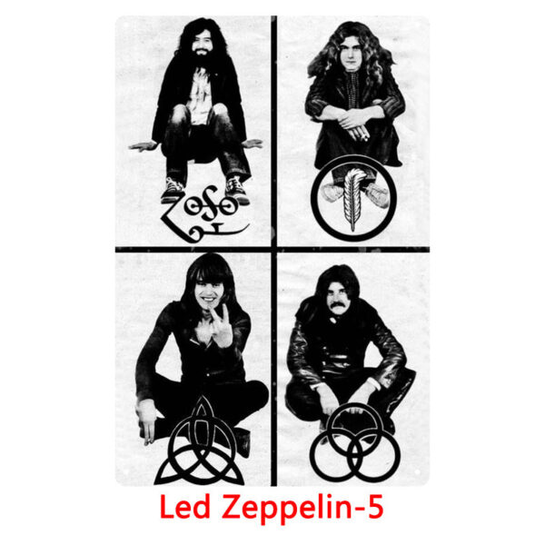 Retro Tin Metal Wall Decor – Classic European & American Iron Painting