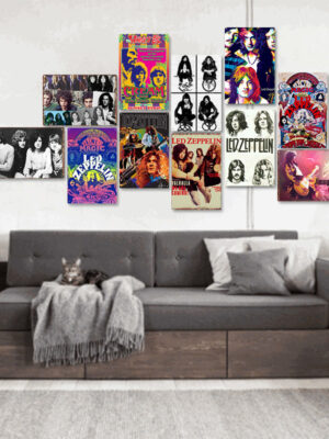 Retro Tin Metal Wall Decor – Classic European & American Iron Painting