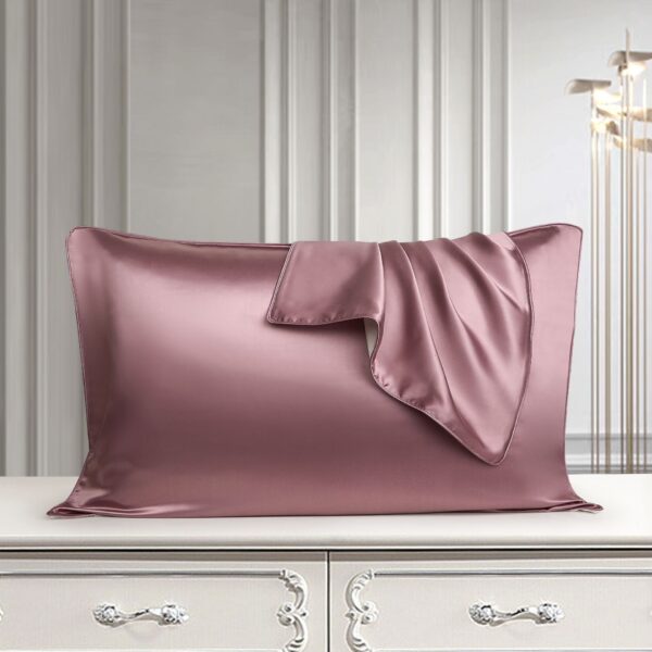 Pure Silk Pillowcase – Natural Real Silk Luxury Pillow Cover