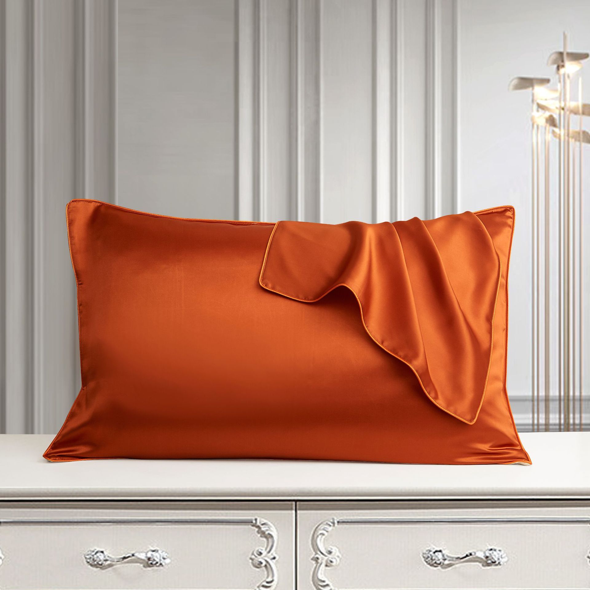 Pure Silk Pillowcase – Natural Real Silk Luxury Pillow Cover