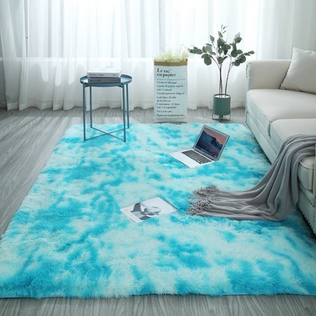 Soft Fluffy Washable Non-Slip Carpet – Modern Home Decor Rug