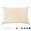 2733811527585.jpg Satin Ice Silk Pillowcase – Solid Color Smooth Single Pillow Cover